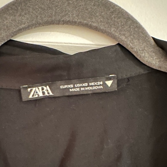 Zara | Satin Effect Wrap Mini Dres - Picture 5 of 5